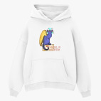 Толстовка худи оверсайз