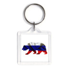 Брелок 3.9 x 3.9 см Русский медведь