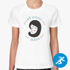 Женская спортивная футболка