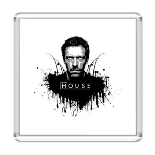 Магнит с принтом  Хаус