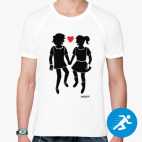 Мужская спортивная футболка