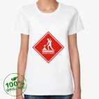 Женская футболка органик