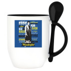 Кружка с ложкой