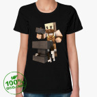 Женская футболка органик