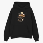 Толстовка худи оверсайз