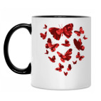 Кружка двухцветная