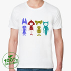 Мужская футболка органик