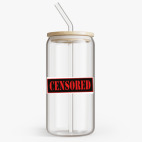 Банка с бамбуковой крышкой