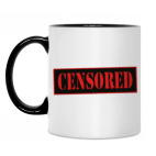 Кружка двухцветная