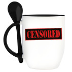 Кружка с ложкой