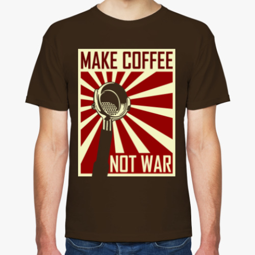 Футболка Make Coffee Not War