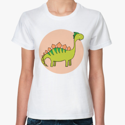 Классическая футболка Динозаврик