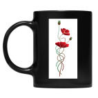 Кружка цветная UV-DTF