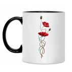 Кружка двухцветная