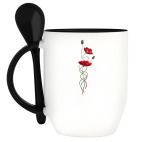 Кружка с ложкой