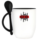 Кружка с ложкой