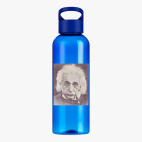 Прозрачная спортивная бутылка