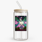 Банка с бамбуковой крышкой