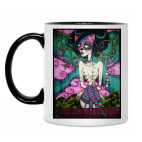 Кружка двухцветная