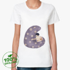 Женская футболка органик