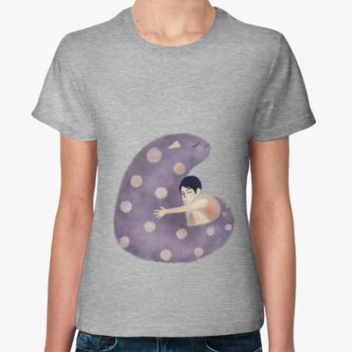 Женская футболка с принтом Котодружба