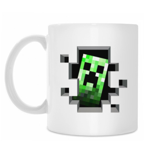 Кружка Creeper . Minecraft