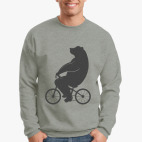 Медведь на велосипеде