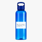 Прозрачная спортивная бутылка