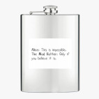 Фляжка стальная