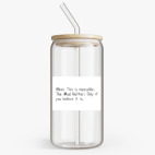 Банка с бамбуковой крышкой