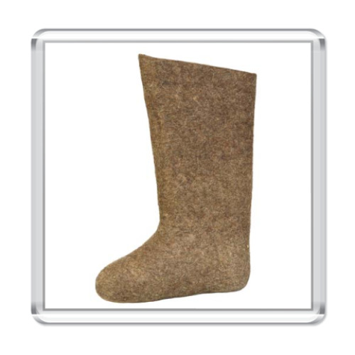 Магнит с принтом  Валенок!