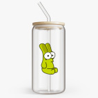 Банка с бамбуковой крышкой