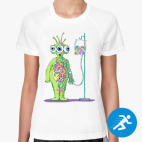 Женская спортивная футболка