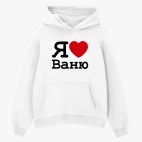 Толстовка худи оверсайз