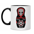 Кружка двухцветная