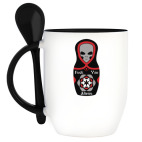 Кружка с ложкой