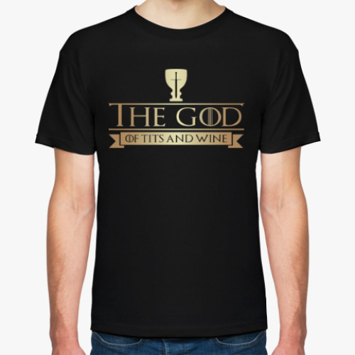 Футболка The God of Tits and Wine