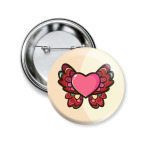 Сердце-бабочка