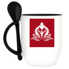 Кружка с ложкой