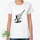 Женская футболка органик