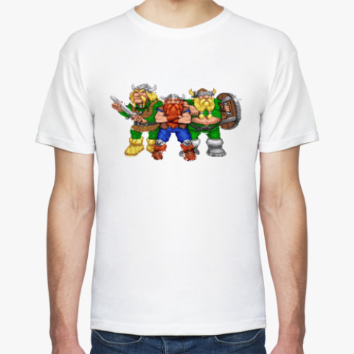 Футболка с принтом  Lost Vikings