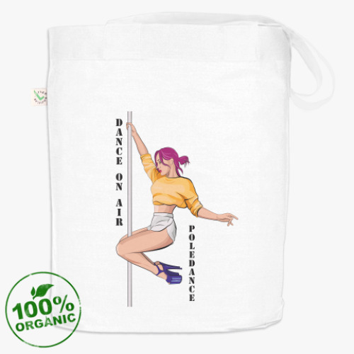 Сумка шоппер с принтом Танцы