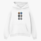 Толстовка худи оверсайз