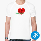 Мужская спортивная футболка