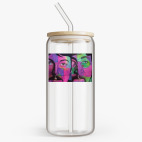 Банка с бамбуковой крышкой