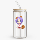 Банка с бамбуковой крышкой