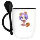 Кружка с ложкой