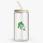 Банка с бамбуковой крышкой