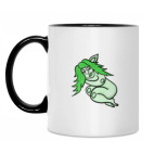 Кружка двухцветная