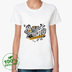 Женская футболка органик